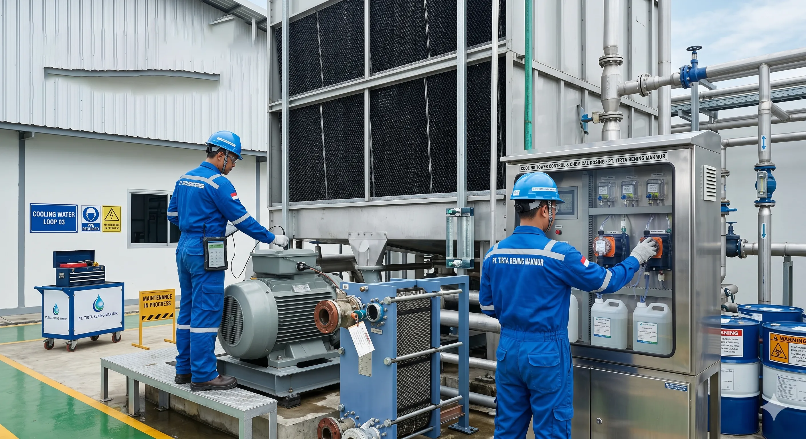 Perawatan & Maintenance Cooling Tower System